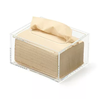 【MUJI 無印良品】壓克力面紙盒/13.5x11x7cm寬13.5×深11×高7 cm