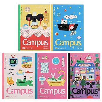 KOKUYO TYAKASHA聯名4_Campus點線U罫筆記本  A5-5入