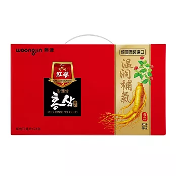 韓國熊津紅蔘飲禮盒(24入組) 原味