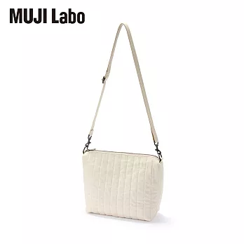 【MUJI 無印良品】MUJI Labo和紙混肩背包 FREE 原色