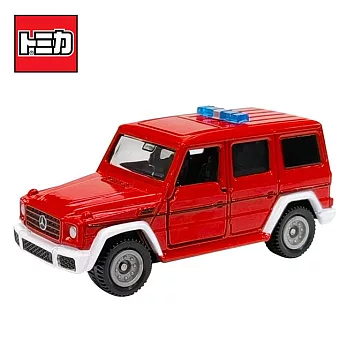 【日本正版授權】TOMICA 亞洲限定 NO.63 賓士 G-Class 消防指揮車 玩具車 多美小汽車