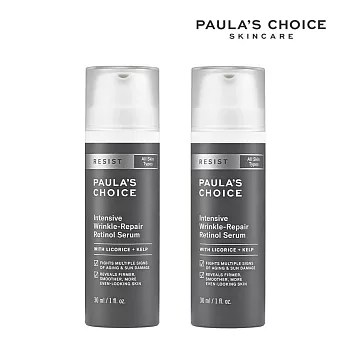 【2入組】PAULA’S CHOICE 寶拉珍選 抗老化0.1%A醇極效修護精露30ml (抗老/緊緻/保濕)(效期2026/3/1)