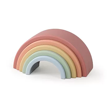 美國Itzy Ritzy 彎彎彩虹疊疊樂-焦糖天空