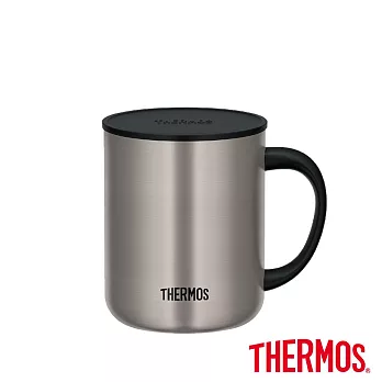 【THERMOS膳魔師】不鏽鋼含蓋真空保溫杯450ml (JDG-452C-SMT)? 不銹鋼色