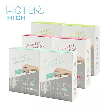 【CSD中衛】WATERHIGH電解質沖泡粉任選 6盒組(10入/盒)