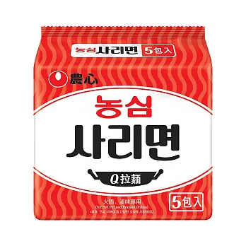 【農心】農心 Q拉麵5入