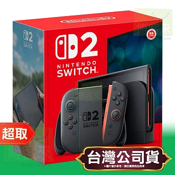 [首批]任天堂《主機》Nintendo Switch 2 主機 / 淺藍色&淺紅色手把 ⚘ Nintendo Switch ⚘ 台灣公司貨