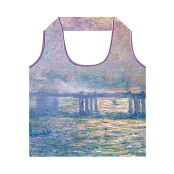 翡冷翠文創RPET環保摺疊購物袋｜莫內《查令十字橋》