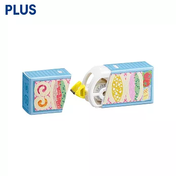 PLUS 限量紙製修正帶 便當款  三明治便當