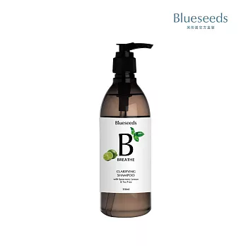 【Blueseeds芙彤園】薄荷檸檬茶樹淨化洗髮露 350ml