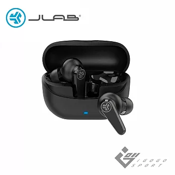 JLab GO Pods ANC 降噪真無線藍牙耳機 午夜黑
