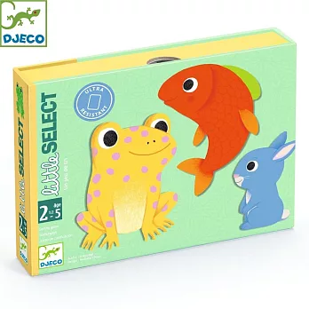【Djeco智荷】卡牌遊戲/動物顏色分類卡