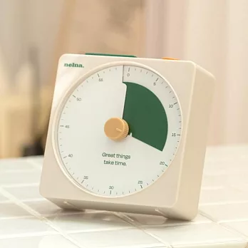 【韓國Nelna】可磁吸 靜音秒針 番茄計時鐘 ‧ Classic