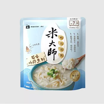 【米大師】純高湯粥-筍香吻仔魚粥(310g)