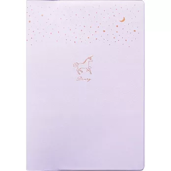 【日本EL COMMUN】2026 月記事手帳B6 ‧ 靜謐星空/獨角獸