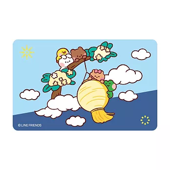 LINE FRIENDS minini 《掛燈籠》一卡通
