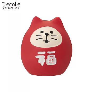 【DECOLE】concombre FUKU福MONO 豆福 豆福福氣貓達摩