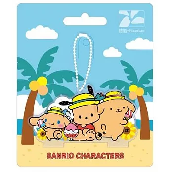 三麗鷗壓克力烤焦系列造型悠遊卡 焦糖男孩【受託代銷】