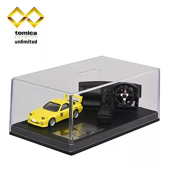 【日本正版授權】TOMICA PREMIUM 無極限 頭文字D FD3S RX-7 高橋啟介 附透明展示盒 玩具車 多美小汽車