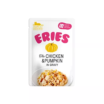 Eries 伊瑞思｜好肚肚益生元貓主食餐包系列｜雞肉佐南瓜｜80g