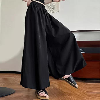 【AnZa】雙層有內裡褲裙燈籠褲花苞褲(2色)     FREE 黑色