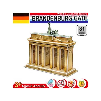 3D立體拼圖- 德國布蘭登堡大門