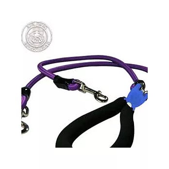 德國 AIR-DOG《20KG以下犬用》圓握一分二彈力拉繩(長)(紫色)