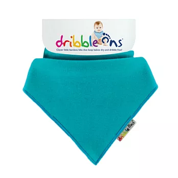 Dribble ons 小牛仔領巾藍綠色