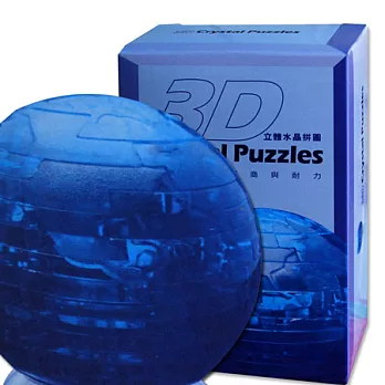 3D Crystal Puzzles 水晶地球 立體水晶拼圖(8cm系列-40片)