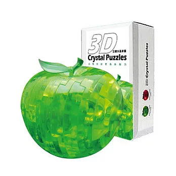 3D Crystal Puzzles 亞當的青蘋果 立體水晶拼圖(8cm系列-44片)