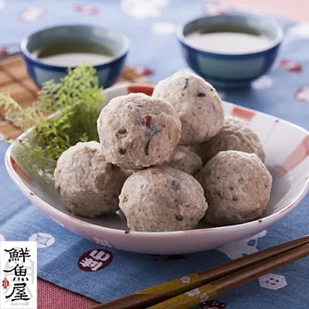 【鮮魚屋】台灣本產特級旗魚丸(600g/包)*4包