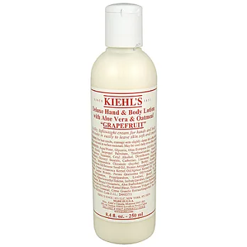 Kiehl’s契爾氏 葡萄柚手部和身體潤膚乳(250ml)