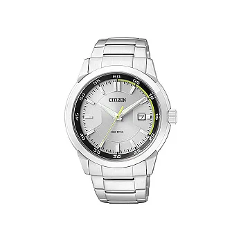 CITIZEN Eco-Drive 無限寬廣的香榭大道時尚優質腕錶-銀-BM7140-54A