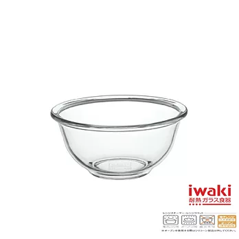 【iwaki】玻璃微波碗250ml