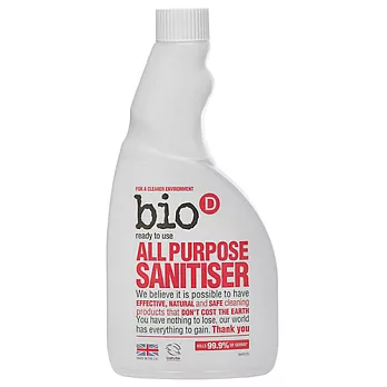 英國Bio-D噴霧式全效型制菌清潔劑(補充瓶500ml)