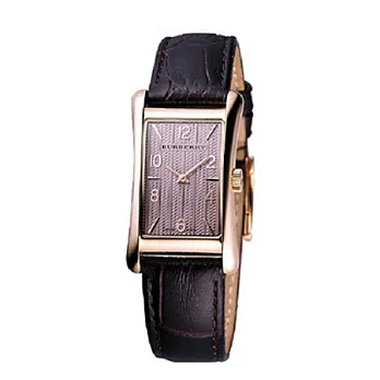 【BURBERRY】英國倫敦精品-咖啡金新款優雅時尚品味女錶 BU3001