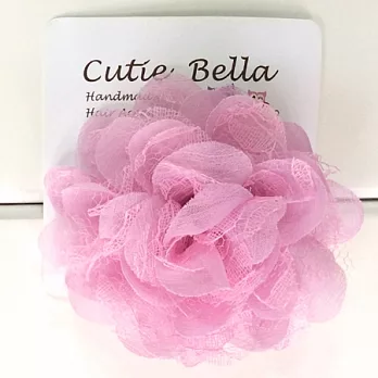 Cutie Bella Lace Camellia 髮夾-Pinky