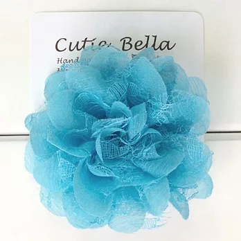 Cutie Bella Lace Camellia 髮夾-Sky