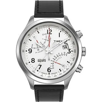 【TIMEX 】IQ飛返碼錶系列 (白 TXT2N701)