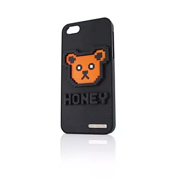 Anyshapes-像素系列 小熊款 手機保護殼-客製化(三天後出貨不含假日)iPhone4S