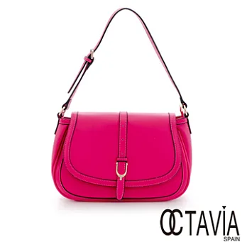 【Octavia 8 】馬蹄肩背包 小資裝很大半月肩背包 -紫桃紫桃