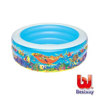 【Party World】Bestway。海底世界充氣水池/泳池(51121)