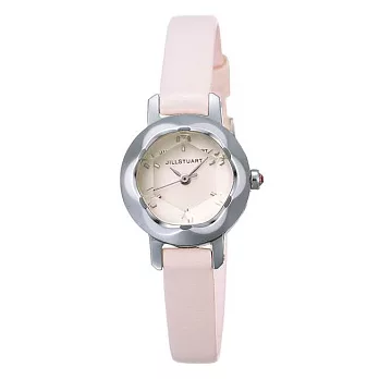 【JILL STUART】Ring LB系列名媛氣質時尚錶款 (銀/白 JISILDB007)