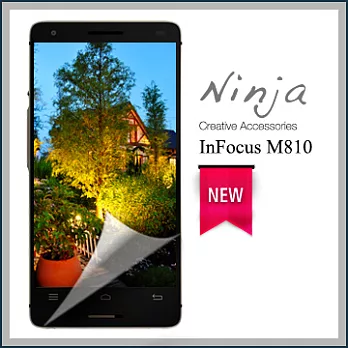 【東京御用Ninja】InFocus M810專用高透防刮無痕螢幕保護貼