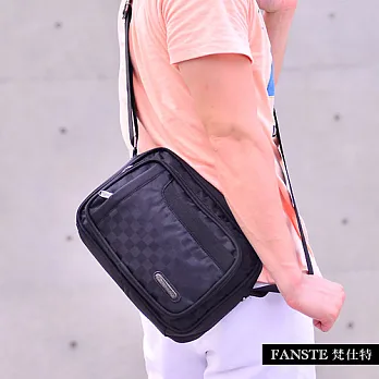 Fanste_梵仕特 側背包-炫亮格調多功能-2817黑色