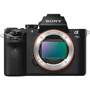 (公司貨)SONY A7II 單機身-送32G記憶卡+原廠電池+電池座充+拭鏡筆+拭鏡布+大吹球