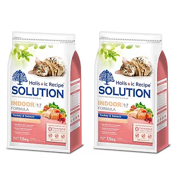 SOLUTION 耐吉斯 成貓 居家/纖體配方 火雞肉+鮭魚 3kg X 2包