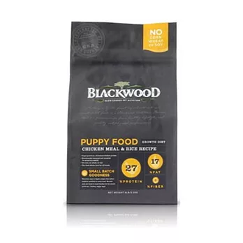 BlackWood 柏萊富 幼犬 雞肉+米 5磅 2.27公斤 X 1包