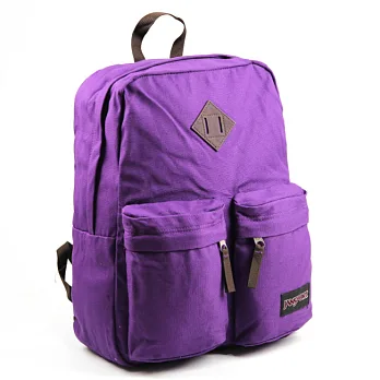 JanSport 校園背包(HOFFMAN)-活潑紫