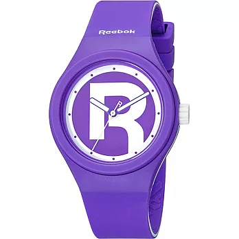 Reebok DROP RAD潮流時尚腕錶-紫